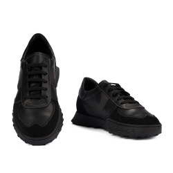 Pantofi sport  barbati 9001 black combined