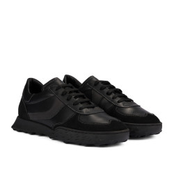 Pantofi sport  barbati 9001 black combined