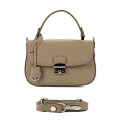 Women hand bag 022g 01 light grey