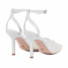 Women sandals 1370 white combined