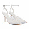 Women sandals 1370 white combined