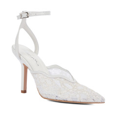 Women sandals 1370 white combined