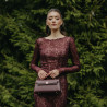 Women shoulder bag 041g bordo lifestyle