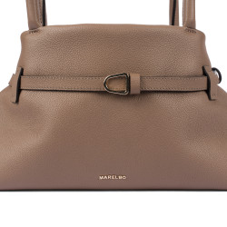 Women shoulder bag 053g cappuccino