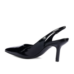 Women sandals 1328 patent black