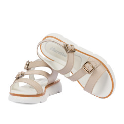 Women sandals 5123-1 sand