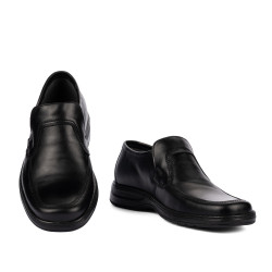 Men stylish, elegant shoes 969 black