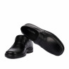 Men stylish, elegant shoes 969 black