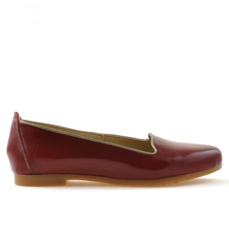 Women dancers 662 patent burgundy